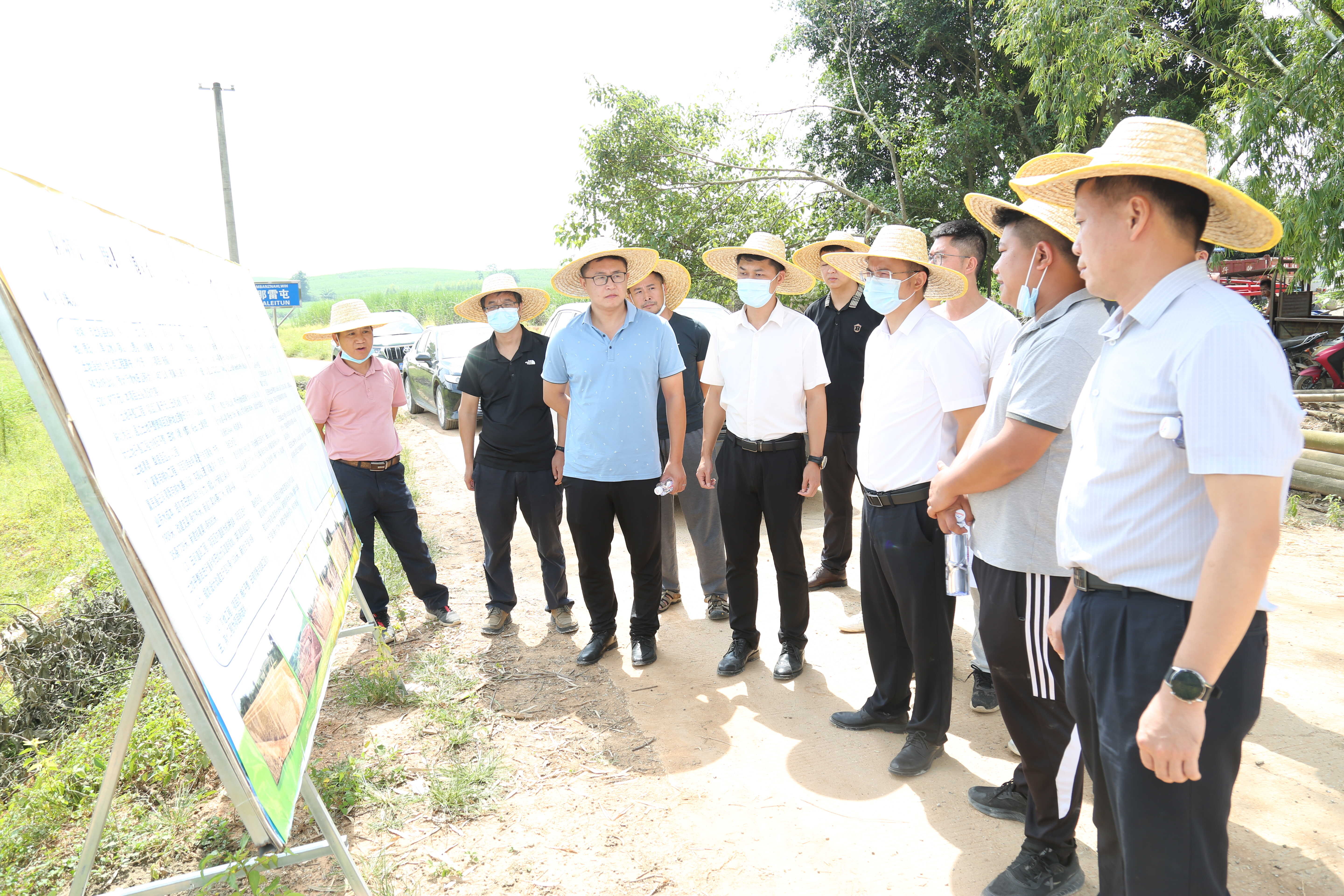 防城港市自然资源局调研组到上思县开展项目实地调研工作- 全市工作信息- 广西防城港市自然资源局网站